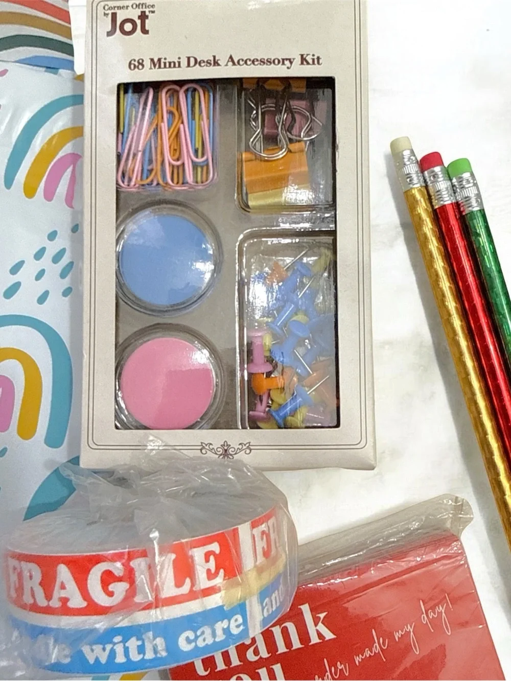 Small Business Shipping Supplies & Stationary Set Bundle